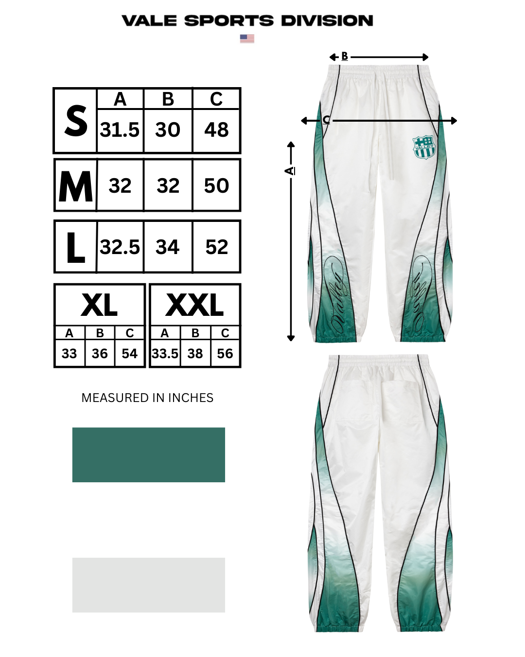 ACTION TRACK PANTS