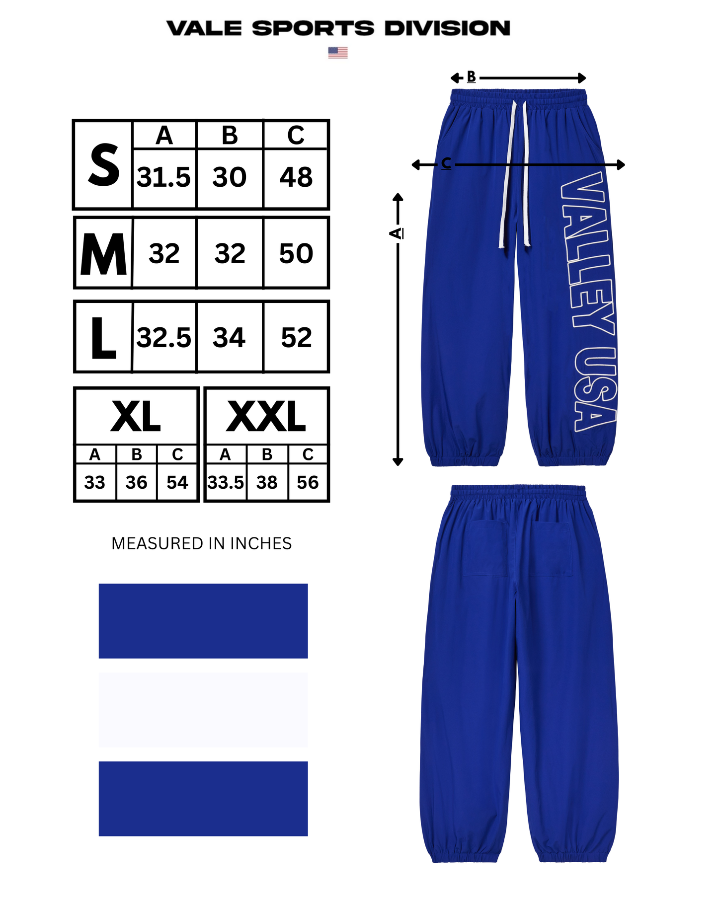 BLUE SWISH SWEATS