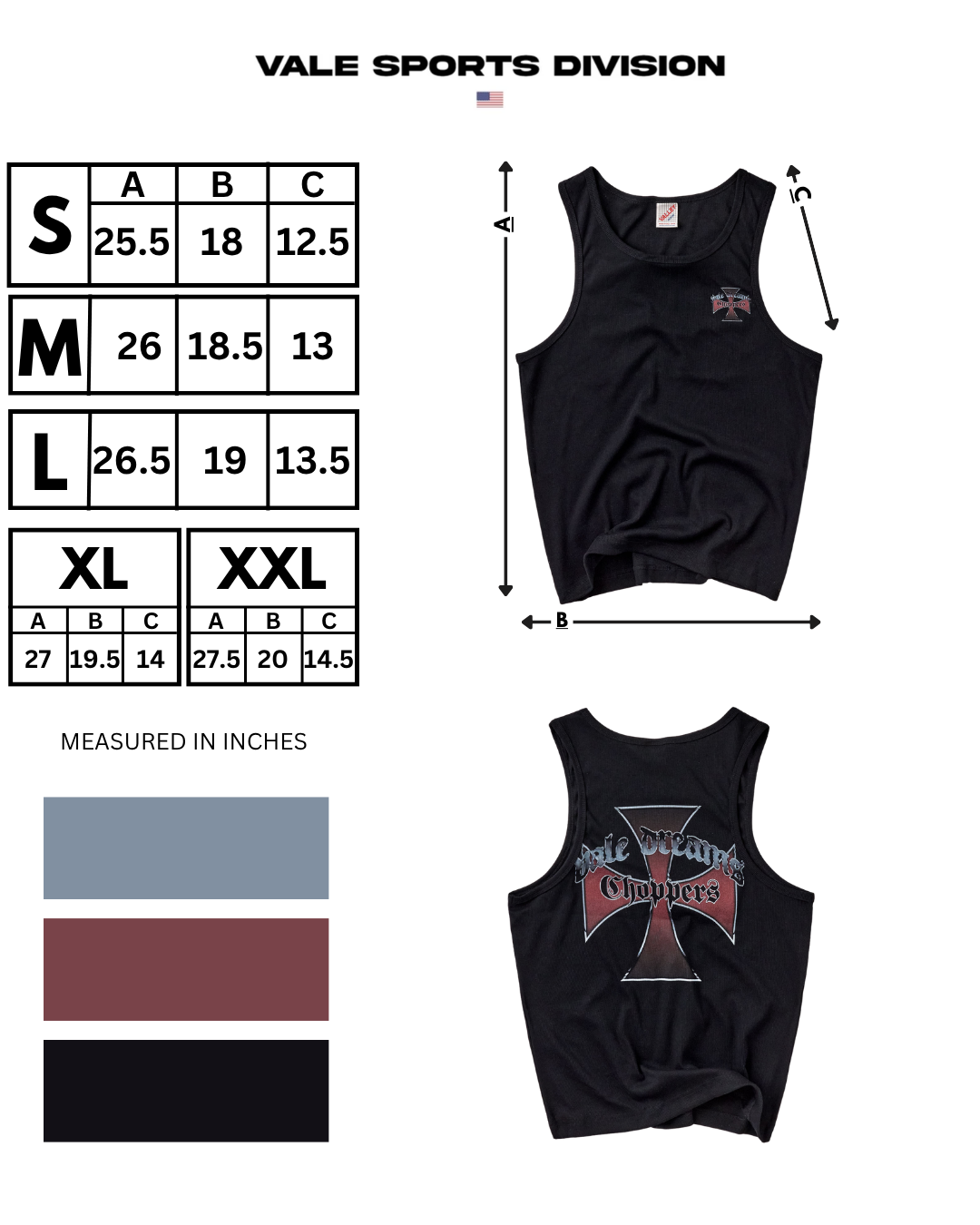 CHOPPER TANK TOP 2 PACK