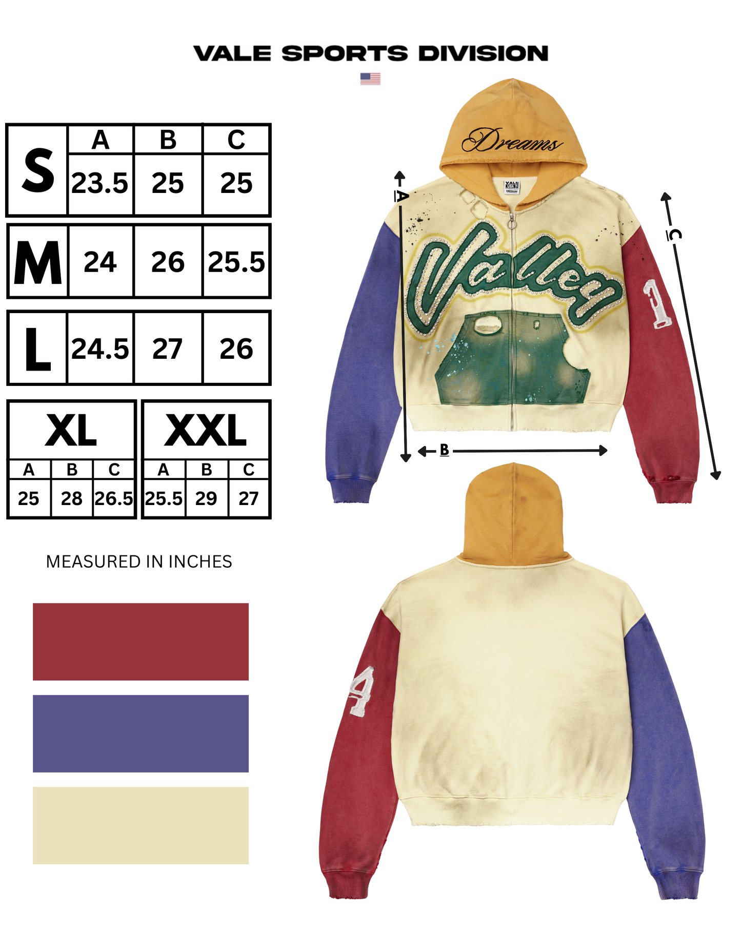 COLLAGE ZIP UP