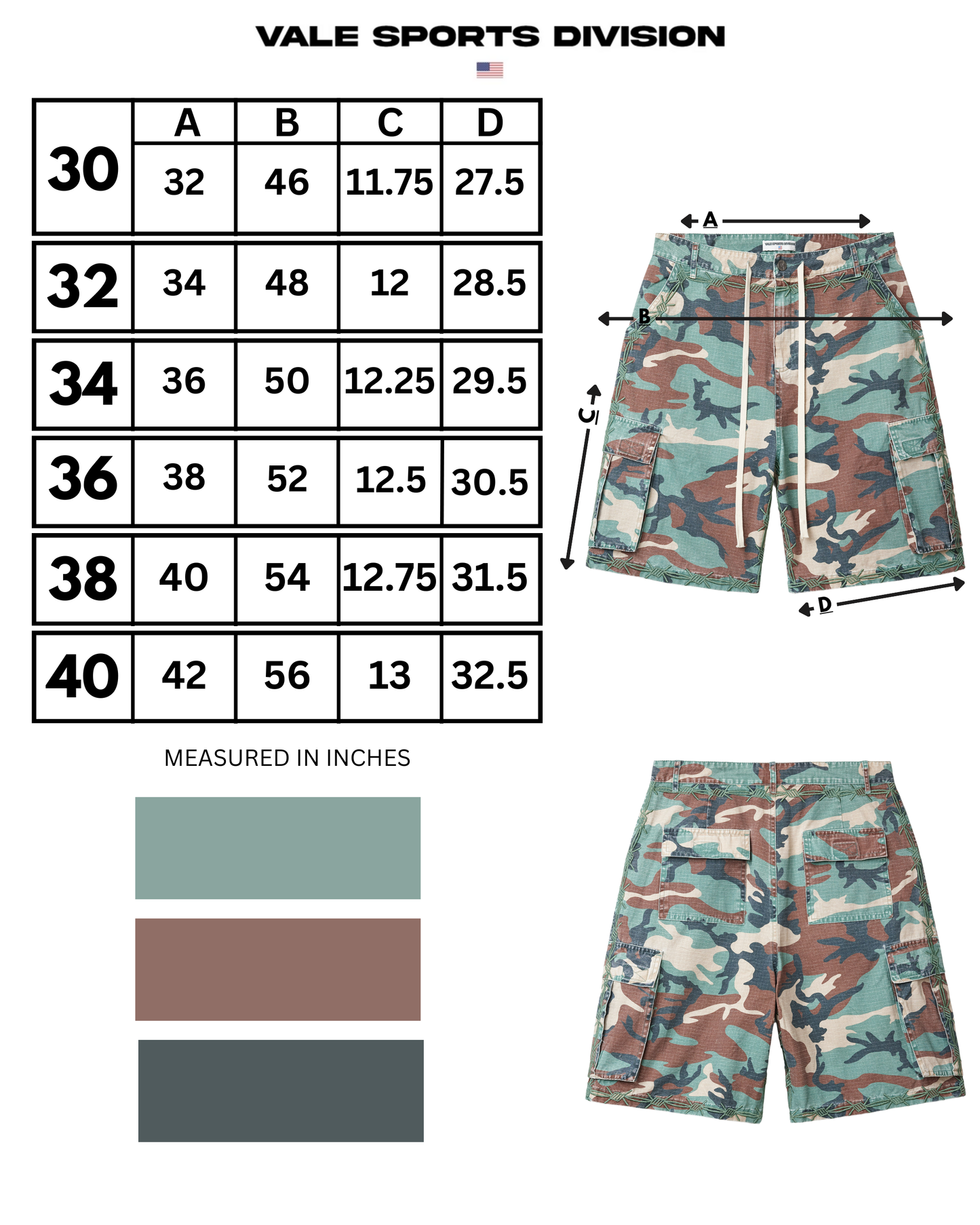 LIVEWIRE CAMO JORTS