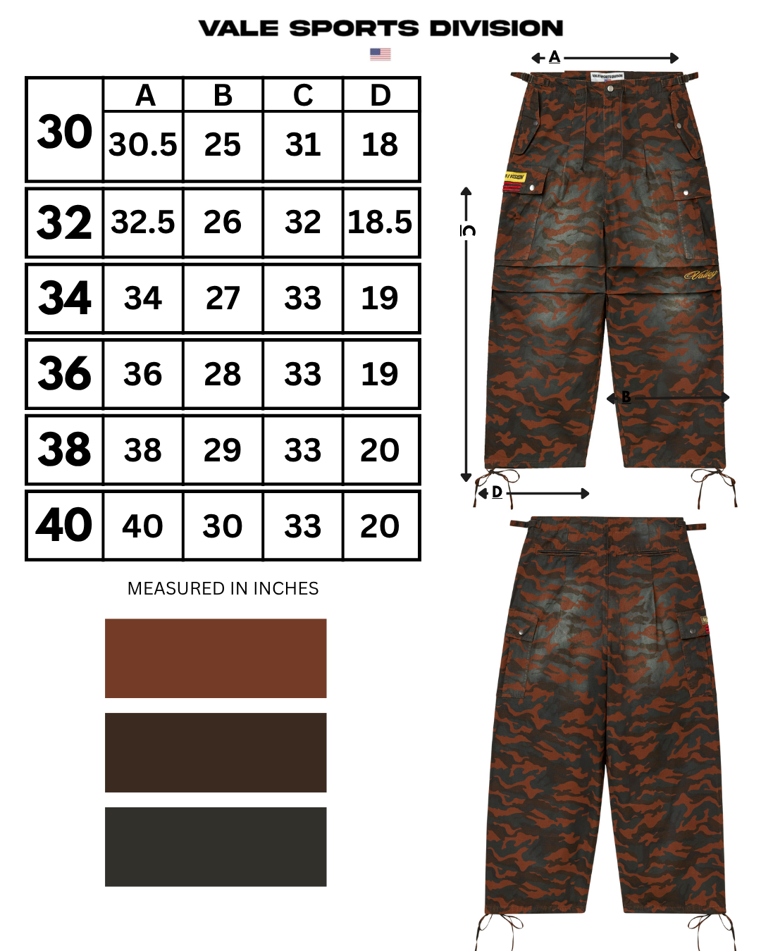 TIGER CAMO PANTS