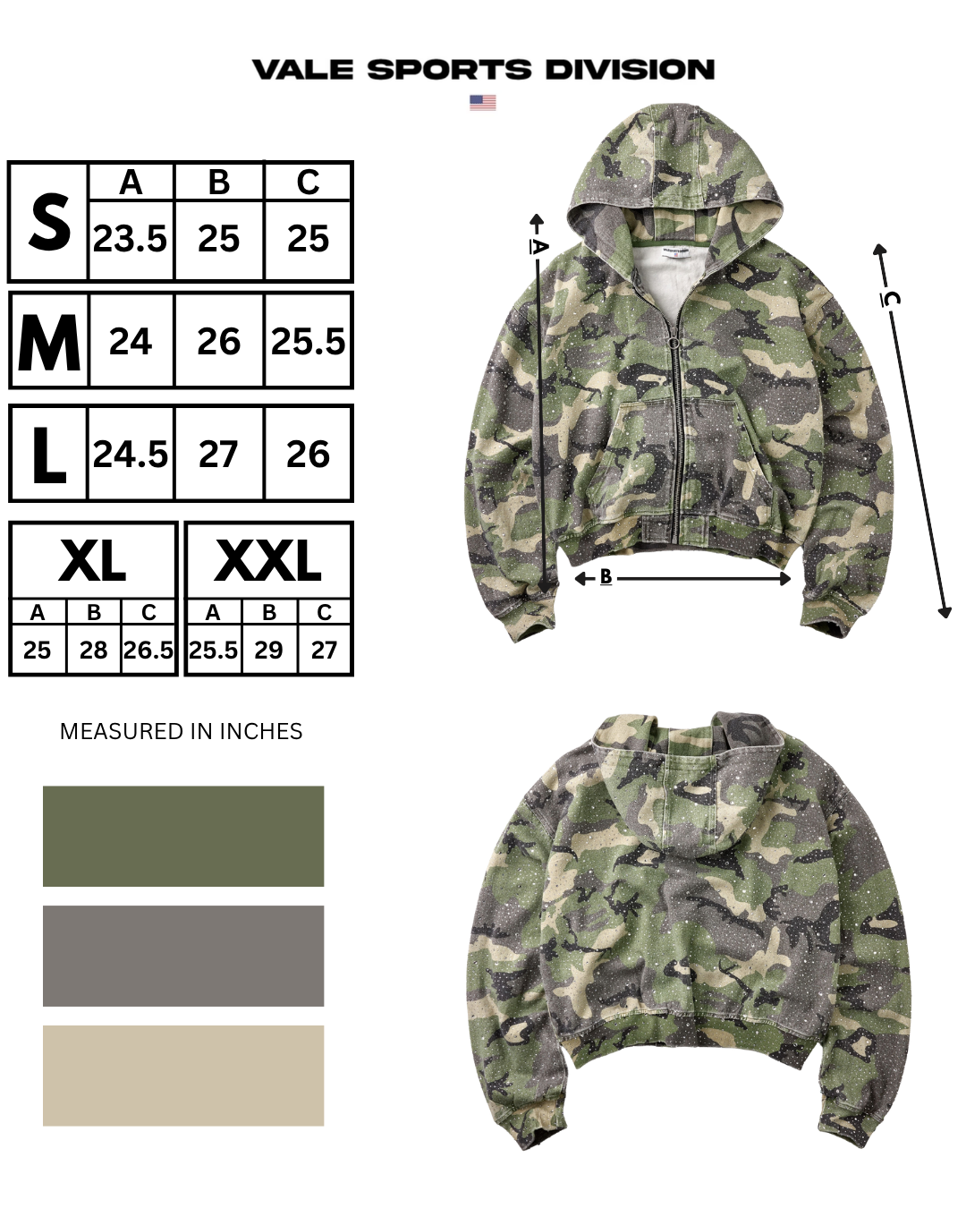 CRYSTAL CAMO WORK JACKET