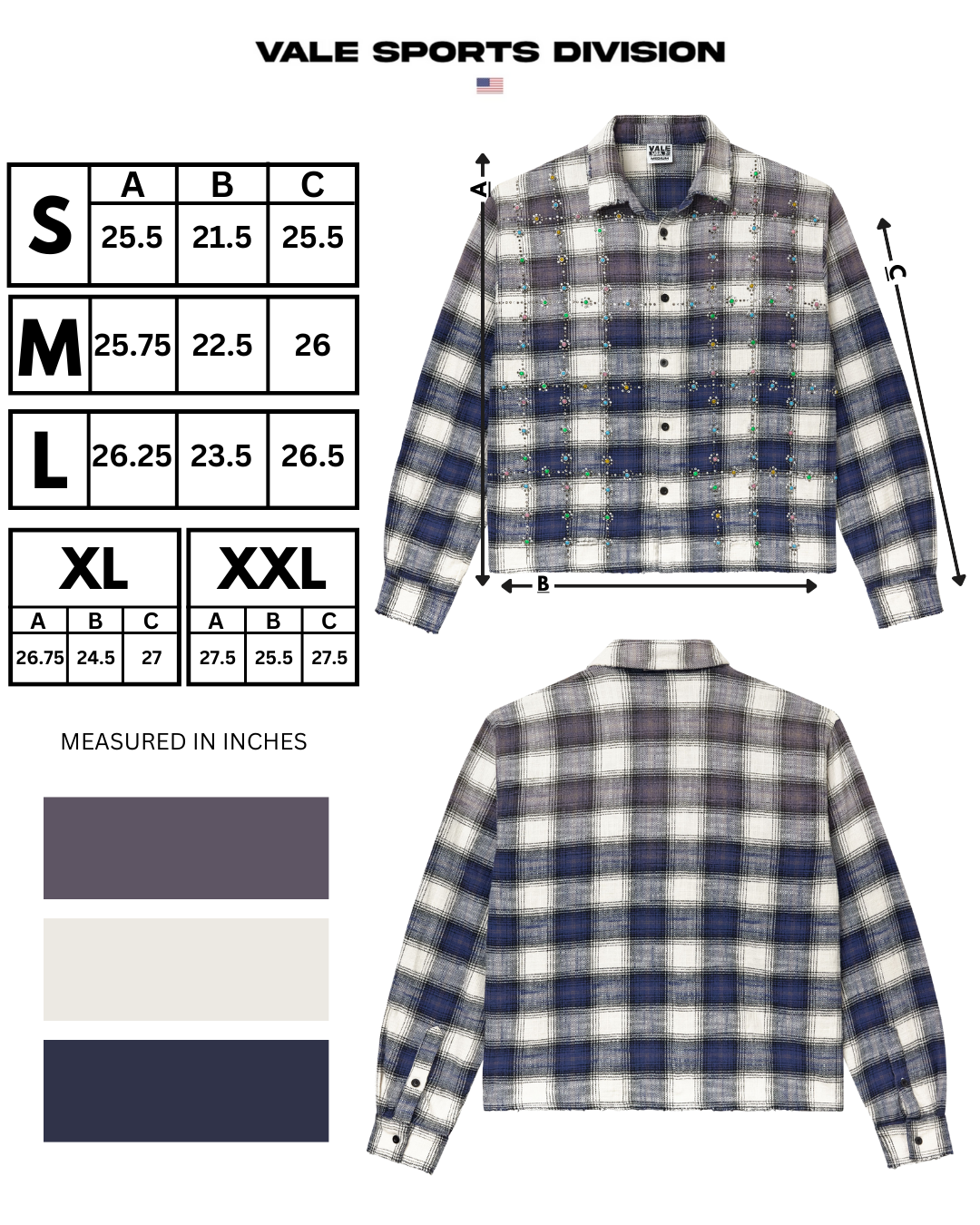SKY GEMS FLANNEL