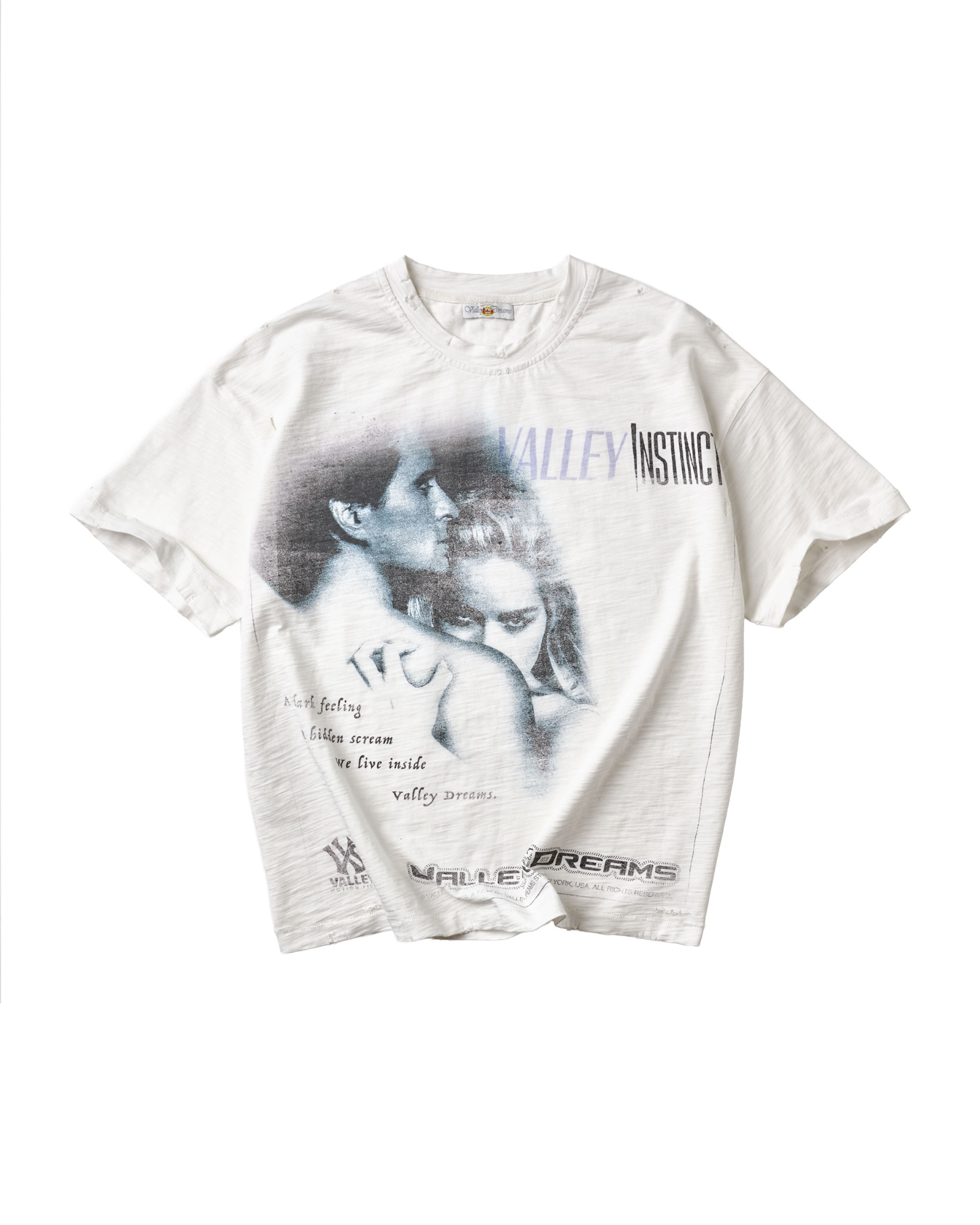 VALLEY INSTINCT TEE [WHITE] – Vale Forever