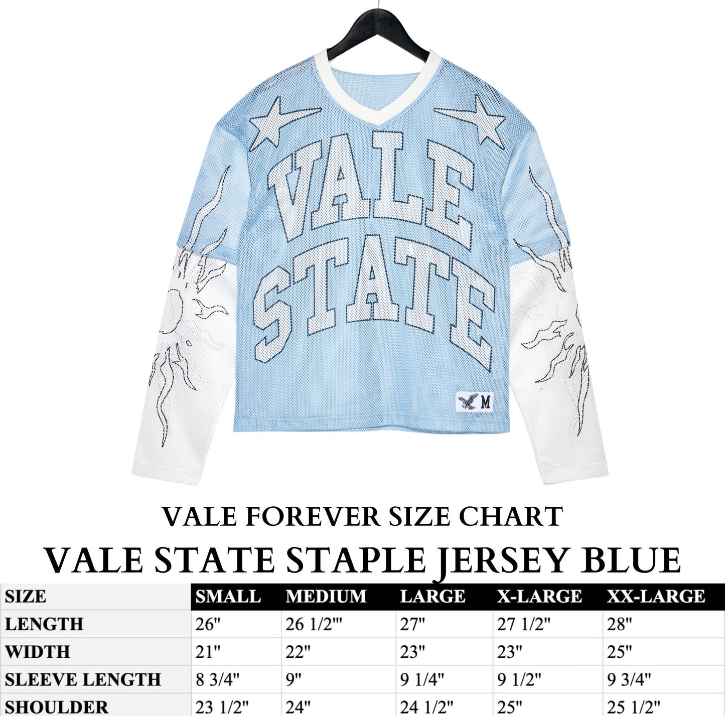 VALE STATE STAPLE JERSEY BLUE