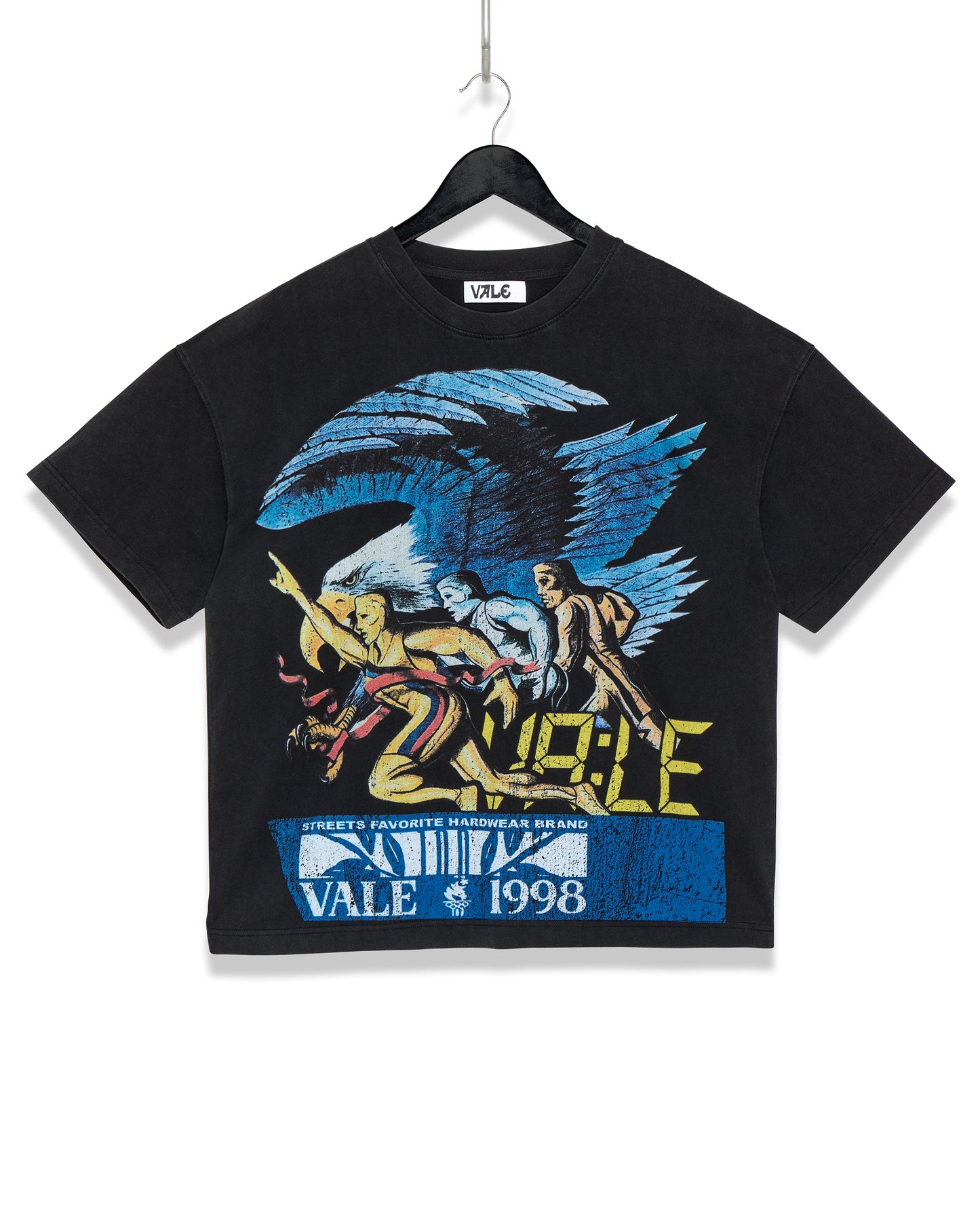 VALE MARATHON TEE BLACK