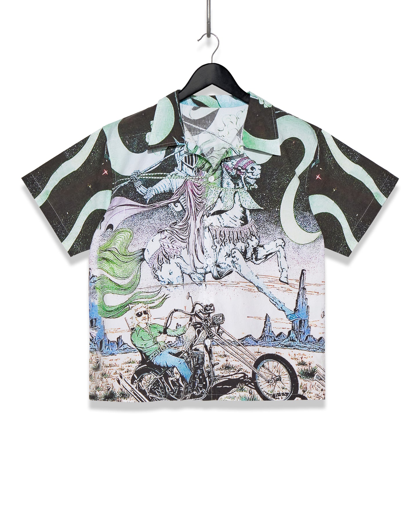 RIDE ALONG BUTTON UP