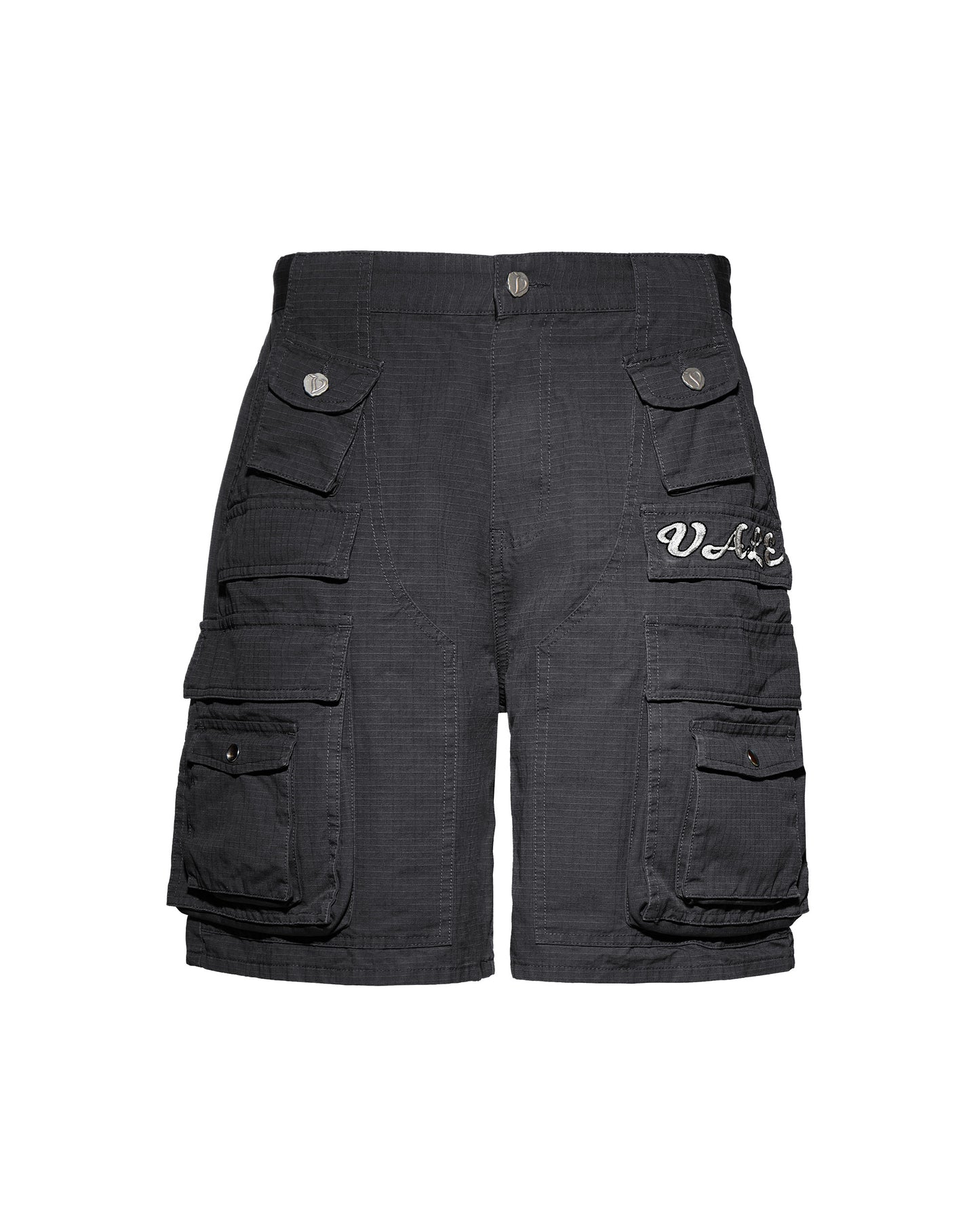 BLACK MILITIA CARGO SHORTS