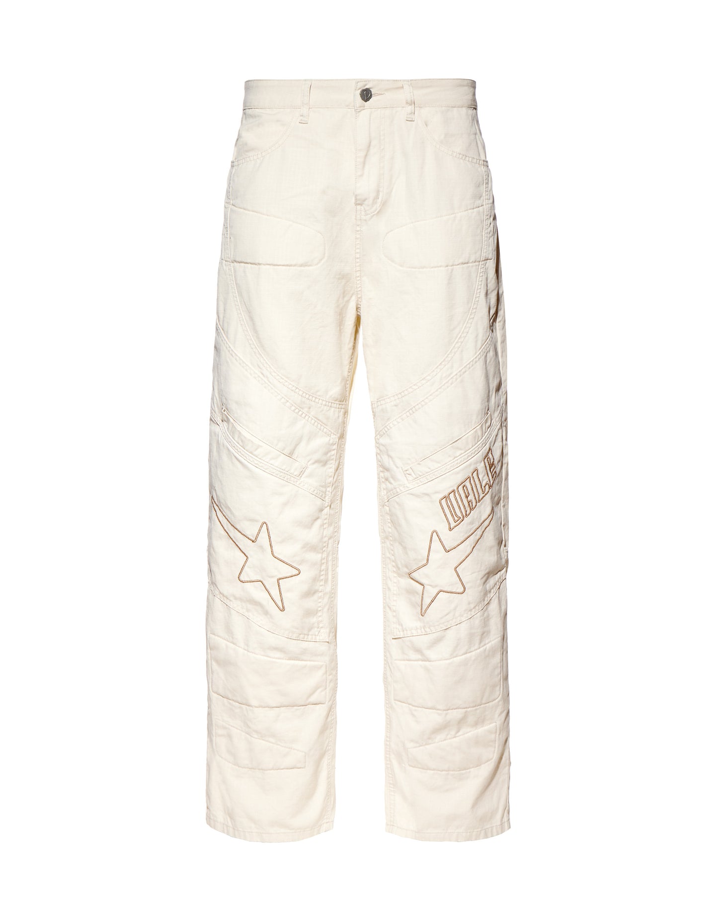 VALE MOTOCROSS CREAM PANTS