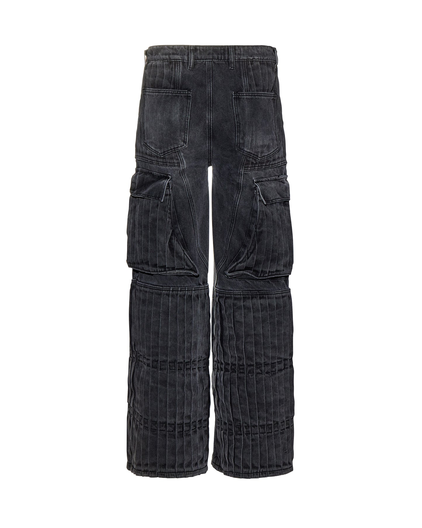 BLACK FIELD CARGO DENIM