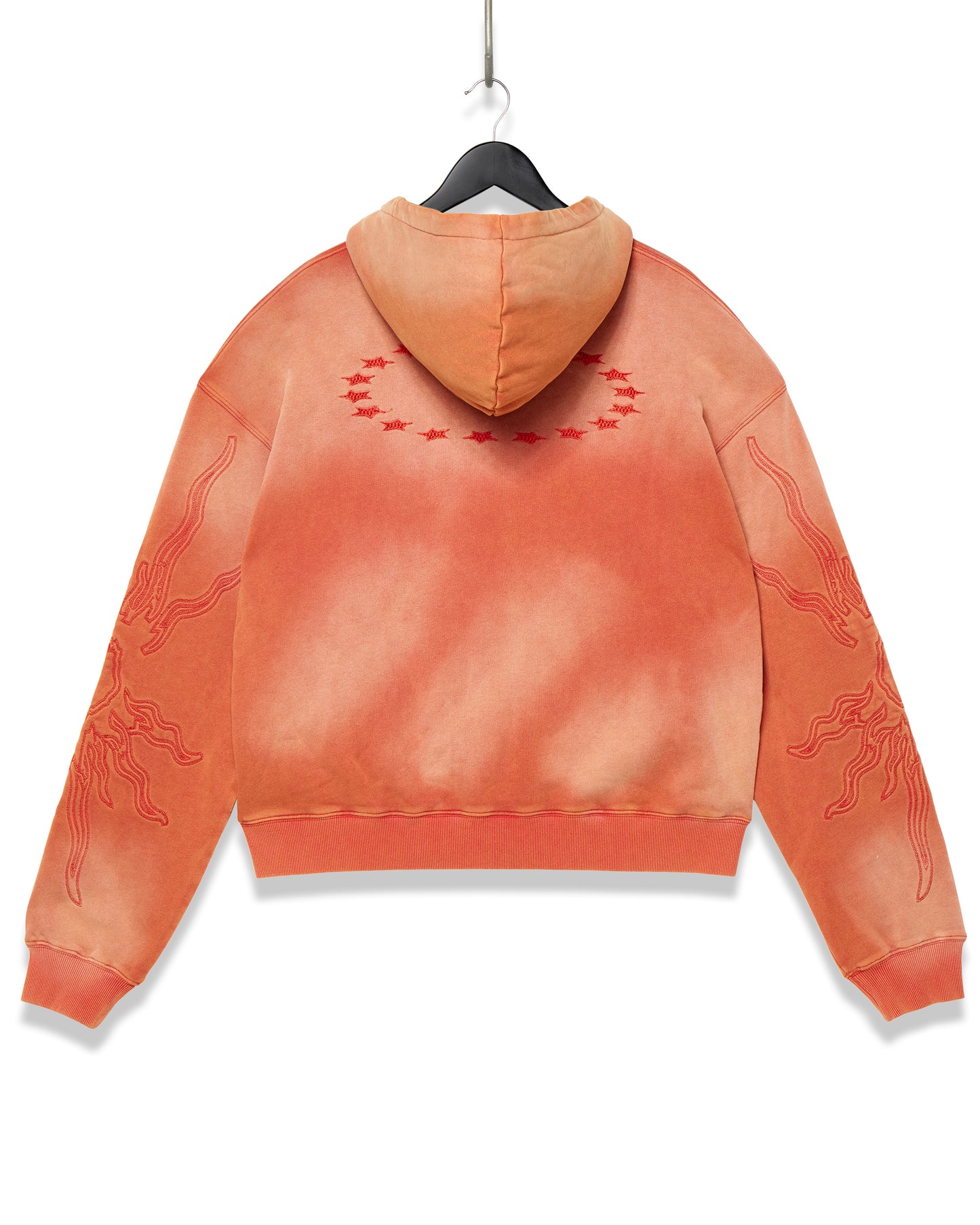 VALE VALLEY ZIP UP HOODIE SUN BURNT