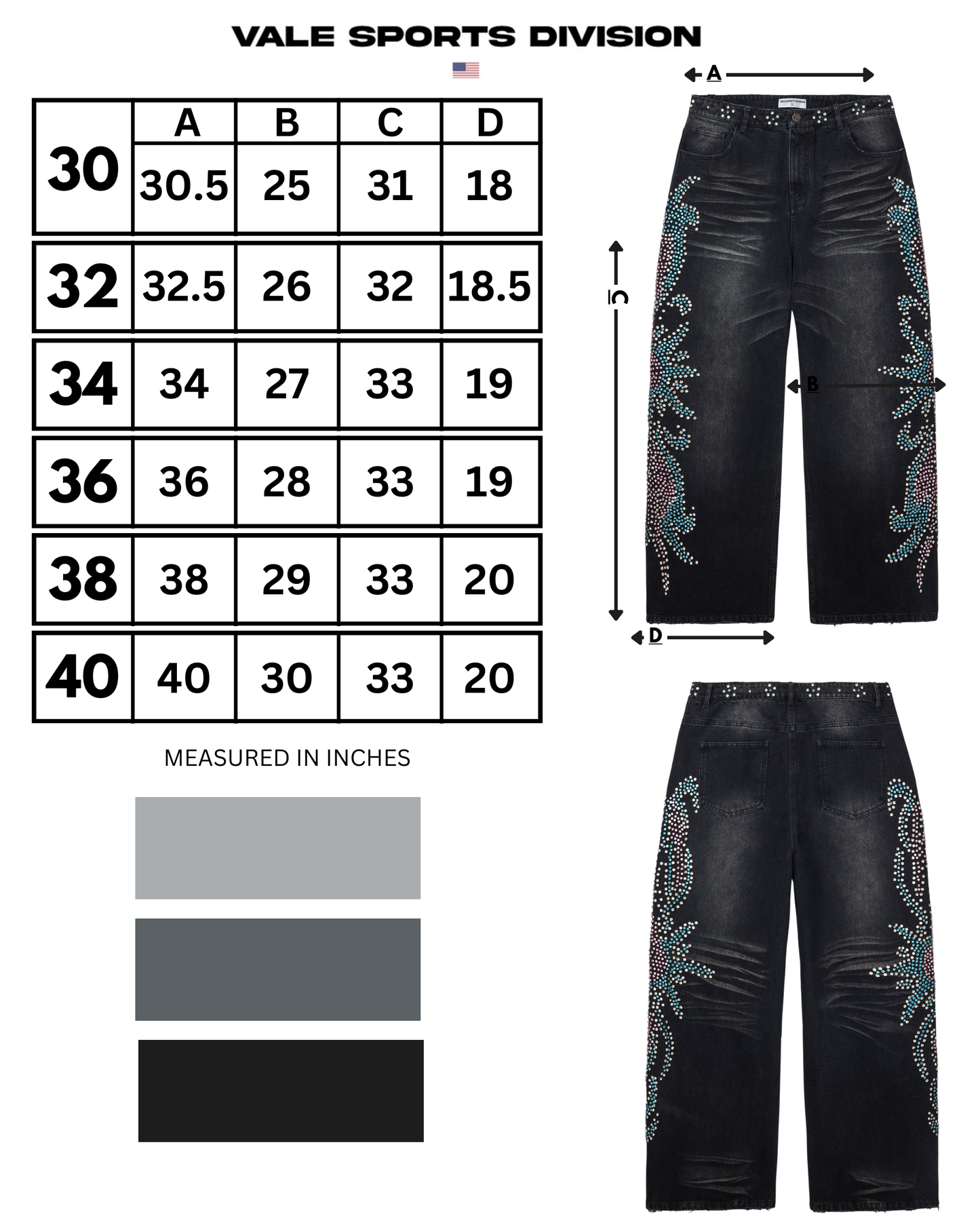 BLACK TSUNAMI DENIM