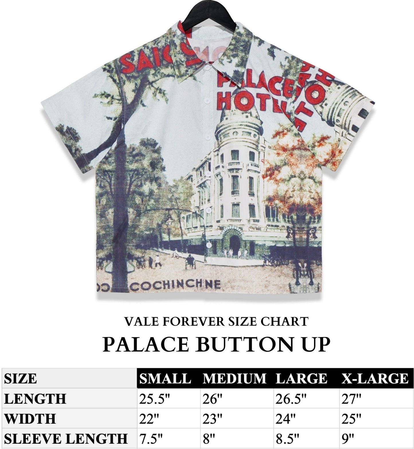 PALACE BUTTON UP