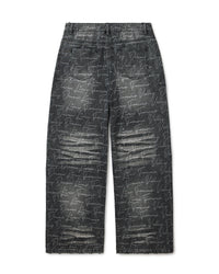 BLACK LETTER TO VALE DENIM