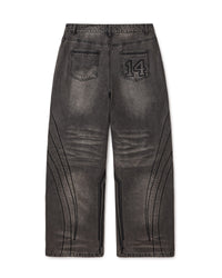 BLACK MOTOCROXXX PINES DENIM