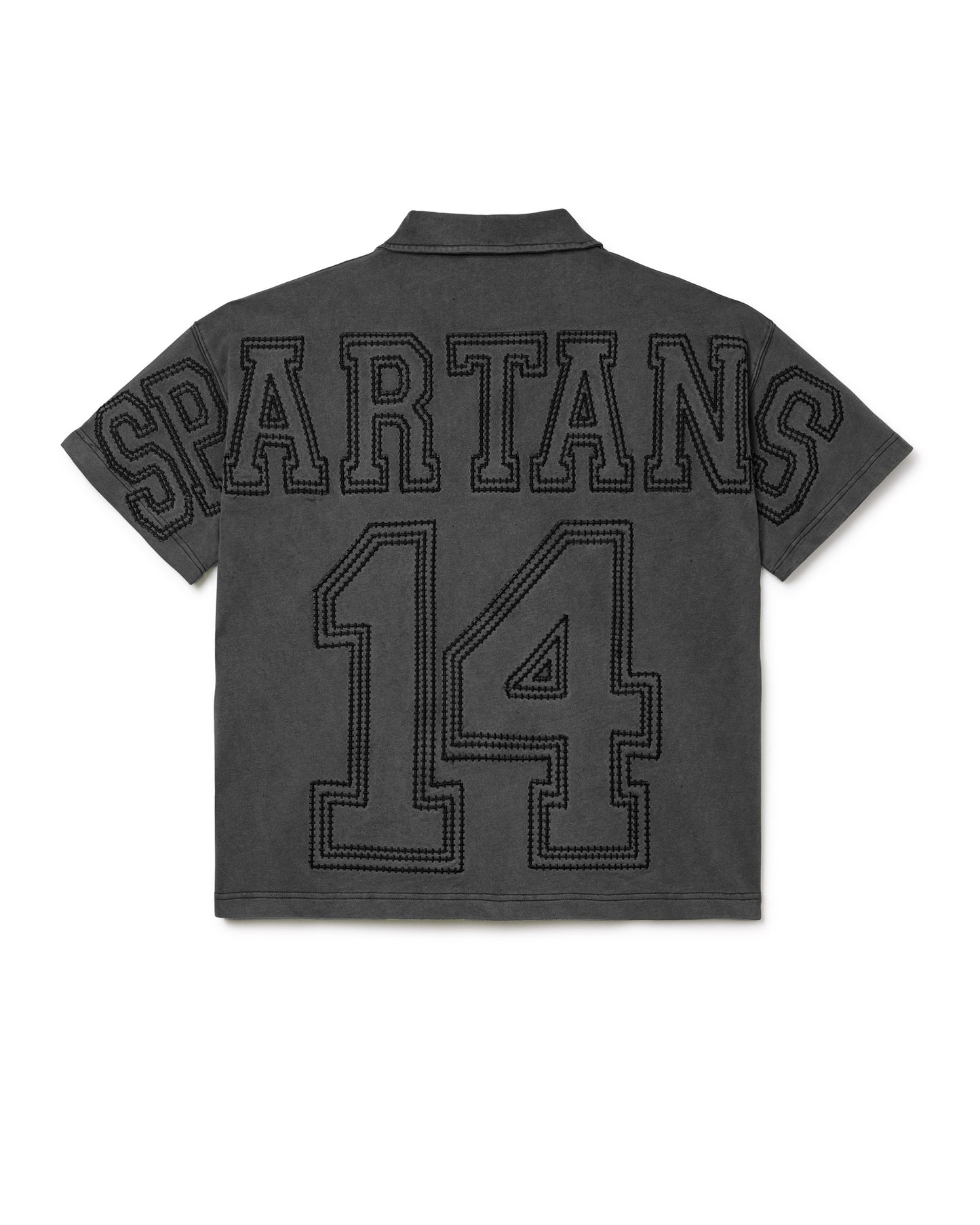 BLACK SPARTAN POLO