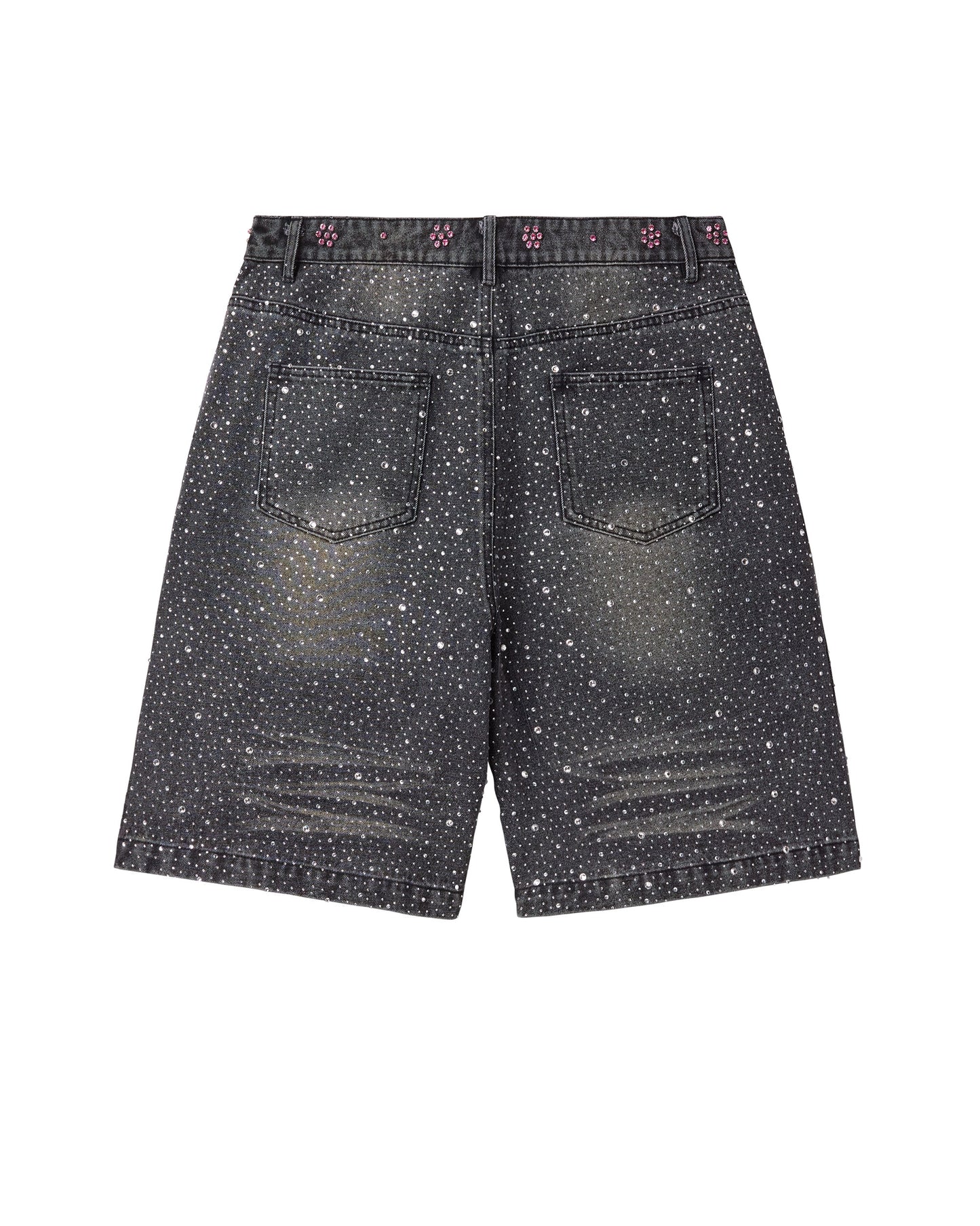 BLACK ICED OUT JORTS