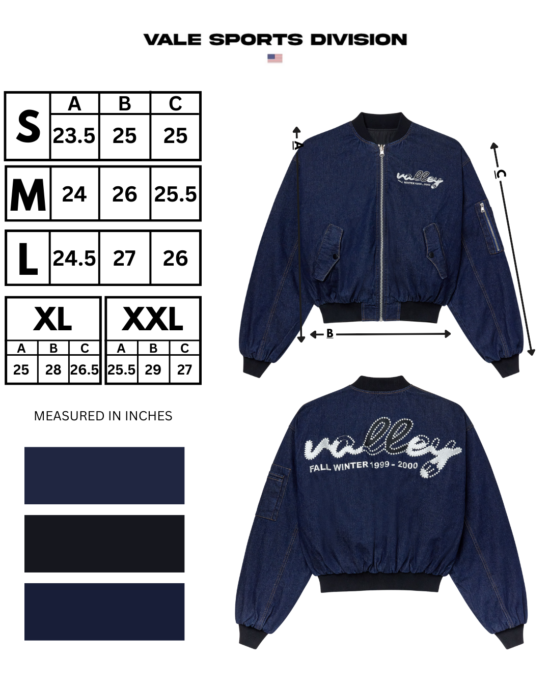 1999-2000 RAW DENIM BOMBER