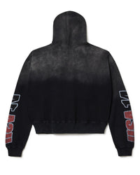 USA14 THERMAL ZIP UP HOODIE