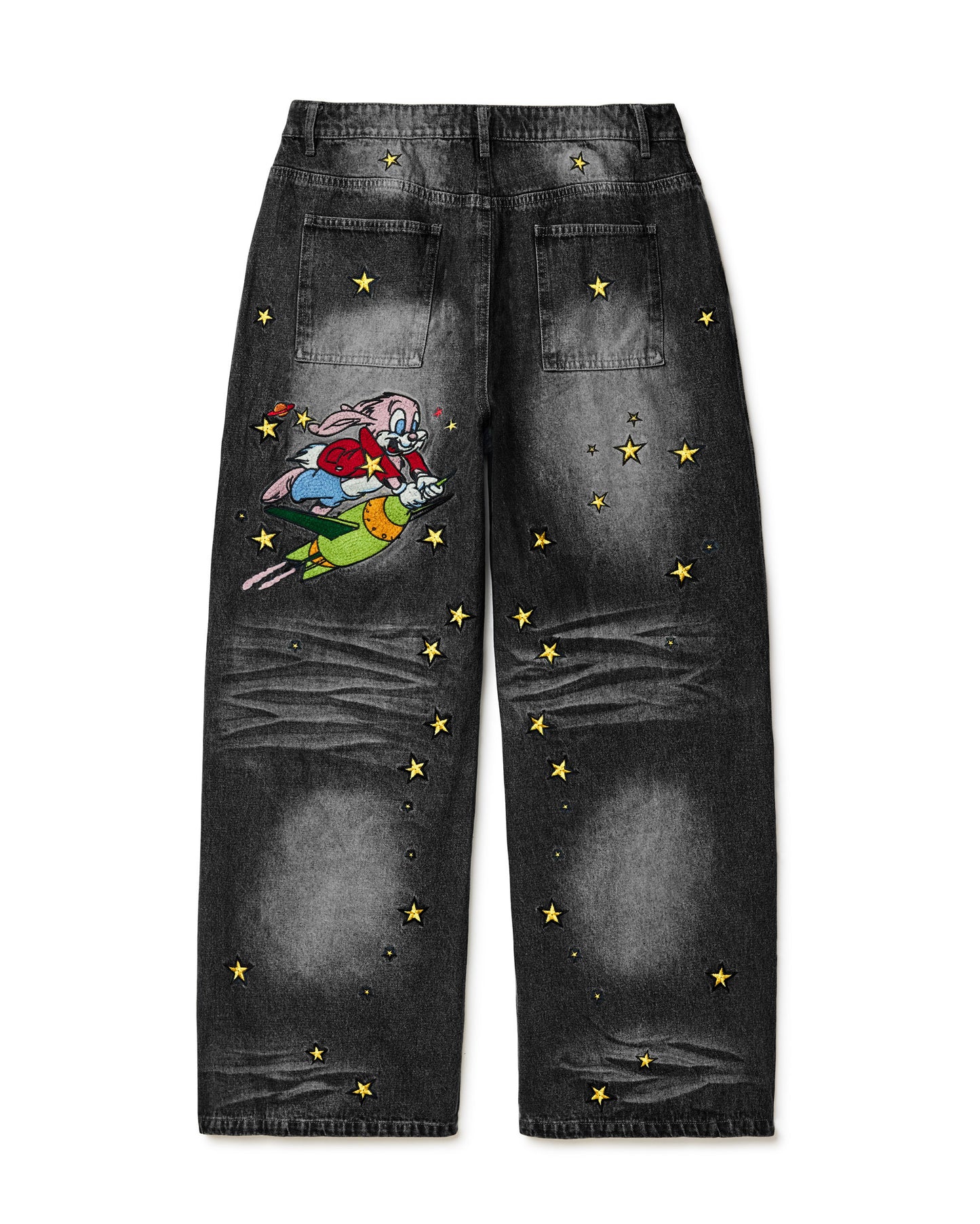 BLACK COSMO DENIM
