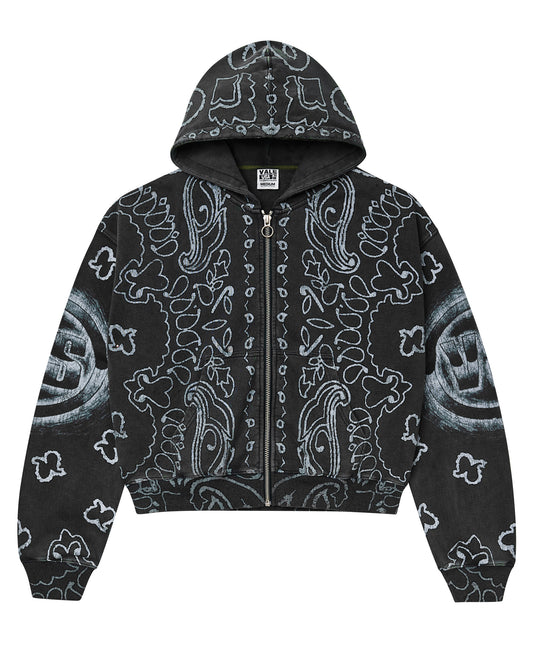 BLACK FLAG ZIP UP