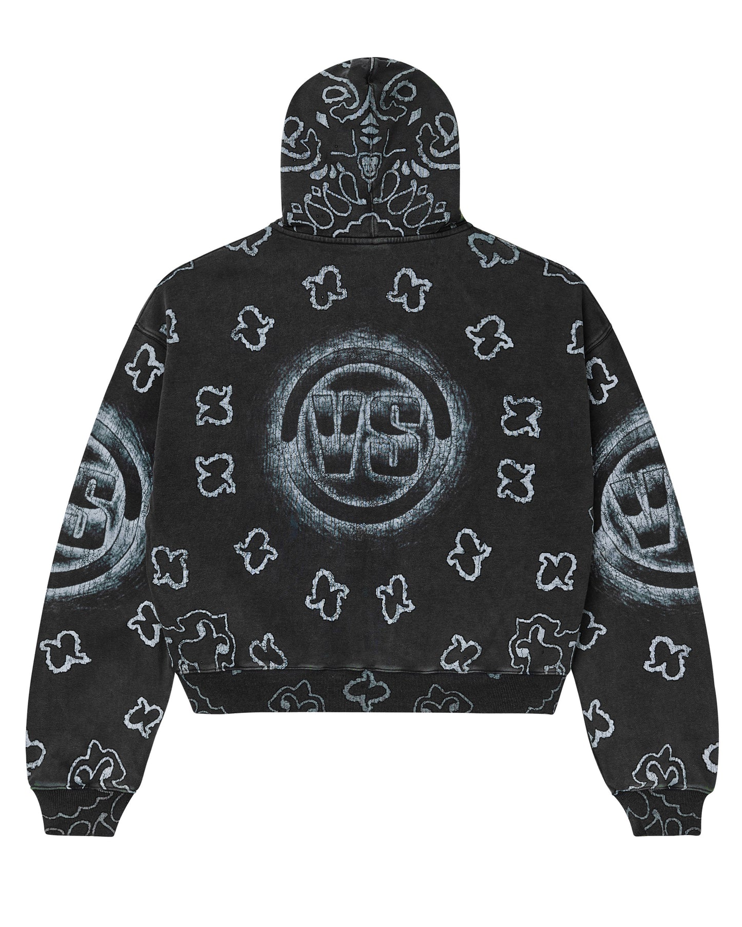 BLACK FLAG ZIP UP