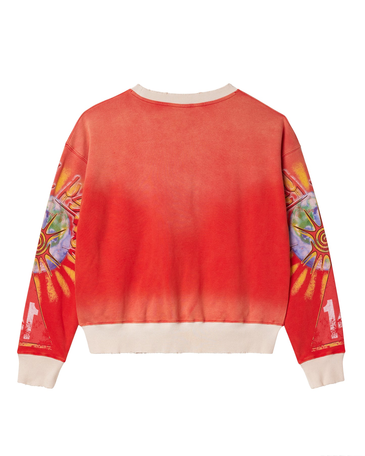 RED ALIEN CREWNECK
