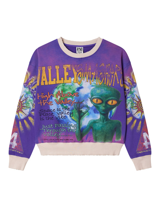 SPACE ALIEN CREWNECK