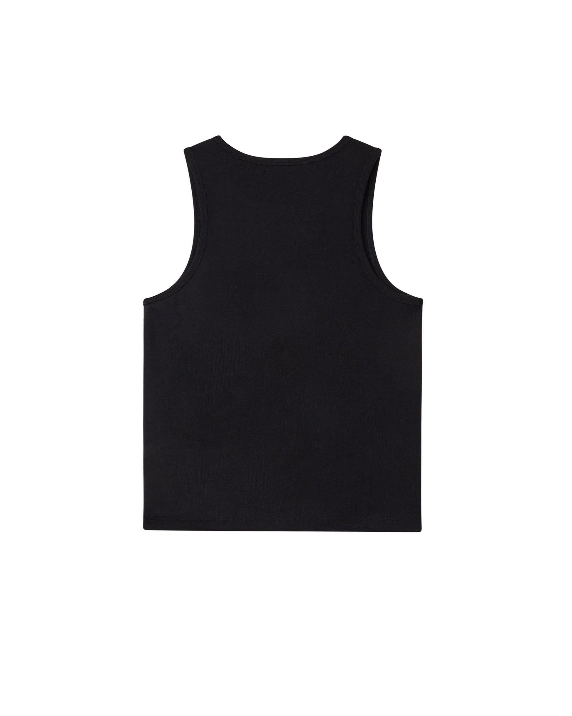 BLACK SLUB TANK