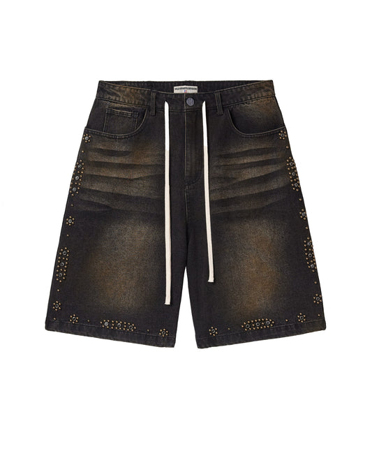 FORGED BLACK JORTS