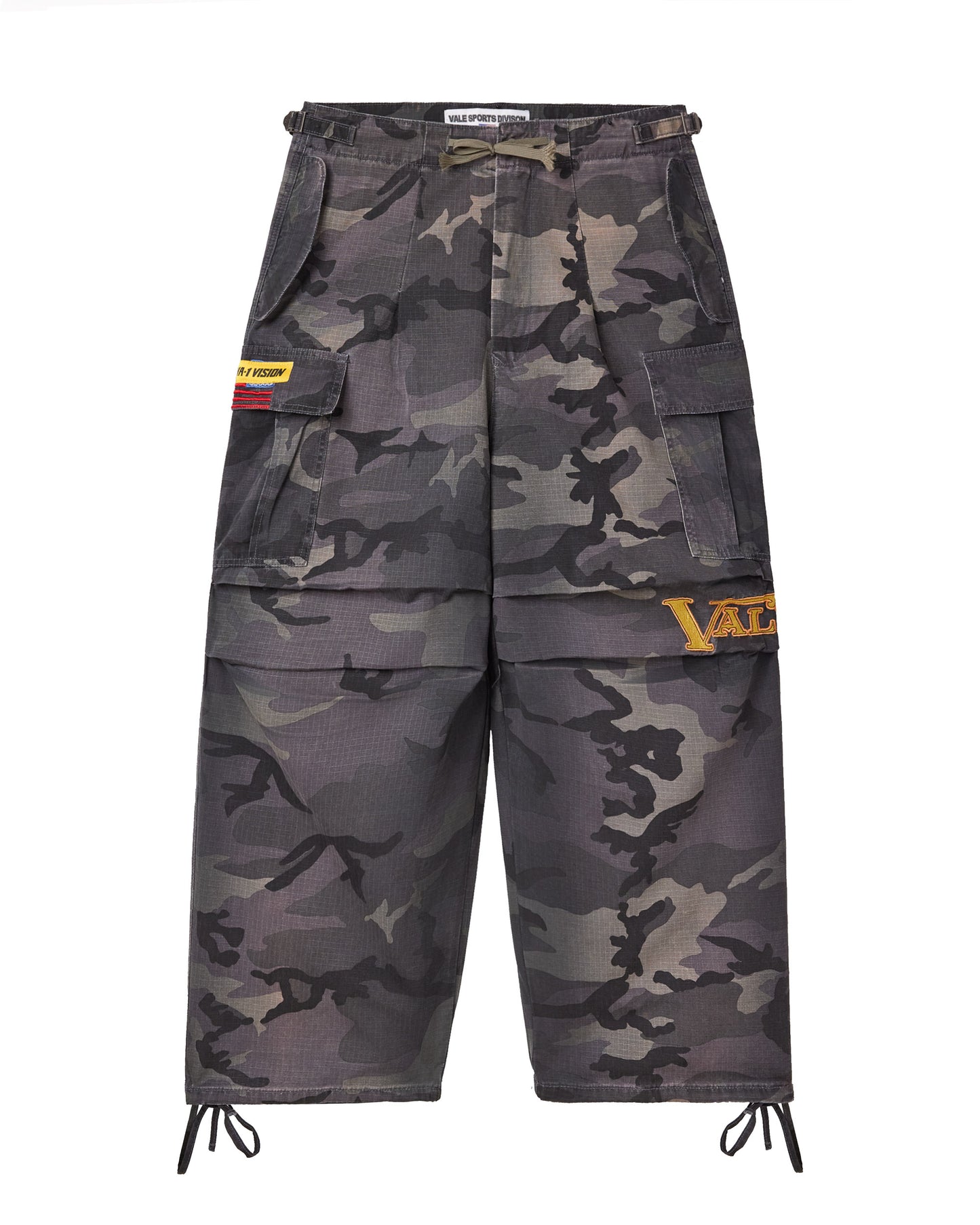 VA-1 BLACK CAMO CARGO