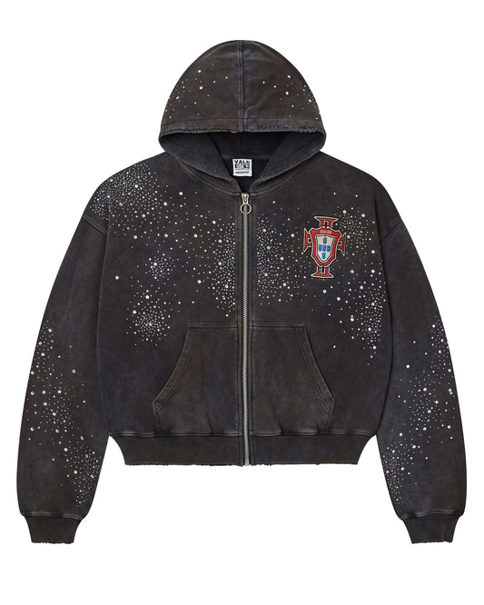 PLUTO CUSTERED ZIP UP