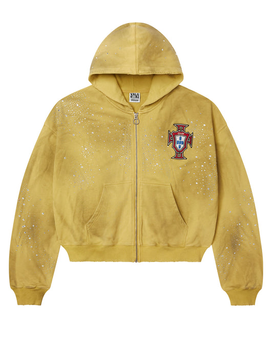 SUN CUSTERED ZIP UP