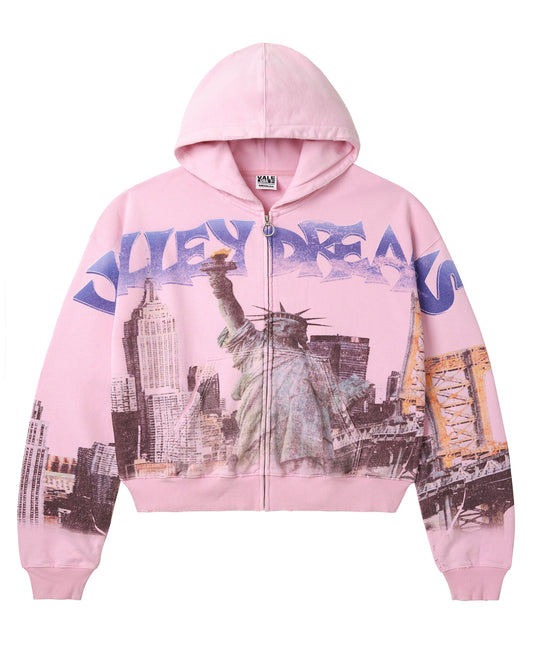 NYC ZIP UP [PINK]
