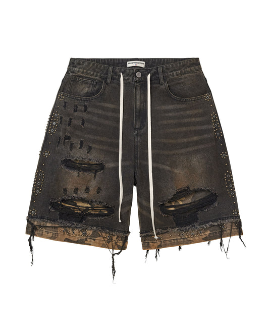 BLACK DOUBLE JORTS