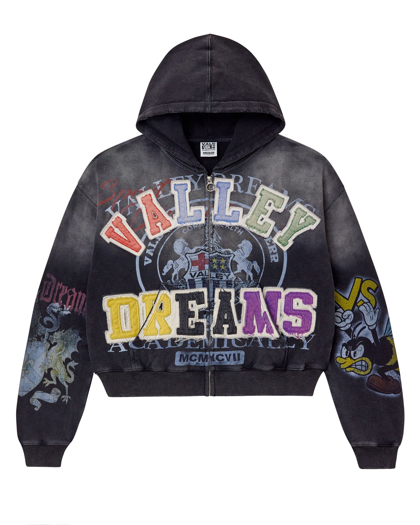 BLASTED ZIP UP