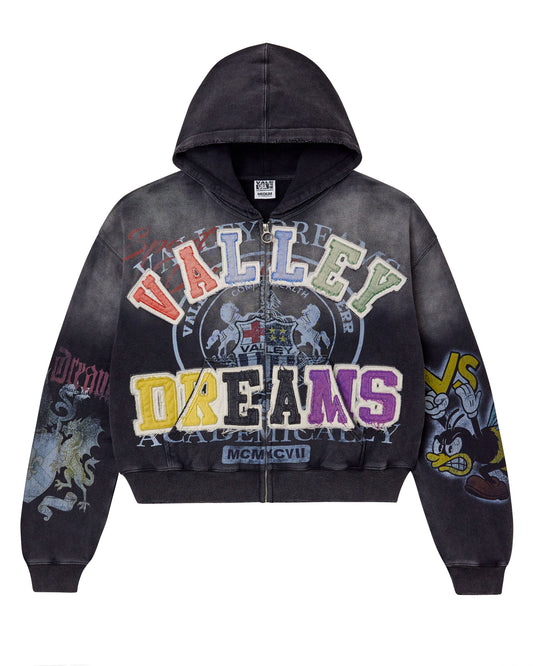 BLASTED ZIP UP