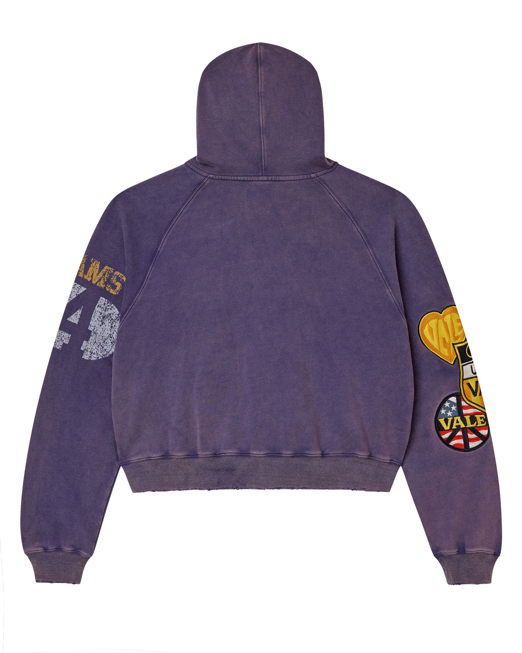 VALE FOREVER パーカー Buy Vale Forever Paint Zip Up Hoodie 'Black' - VALE 04 007