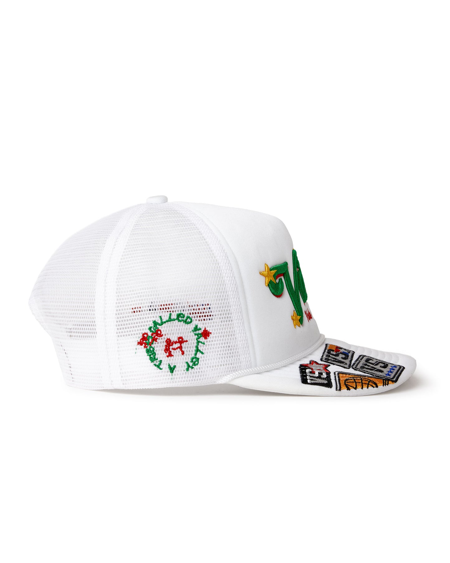 CHARMS TRUCKER [WHITE]
