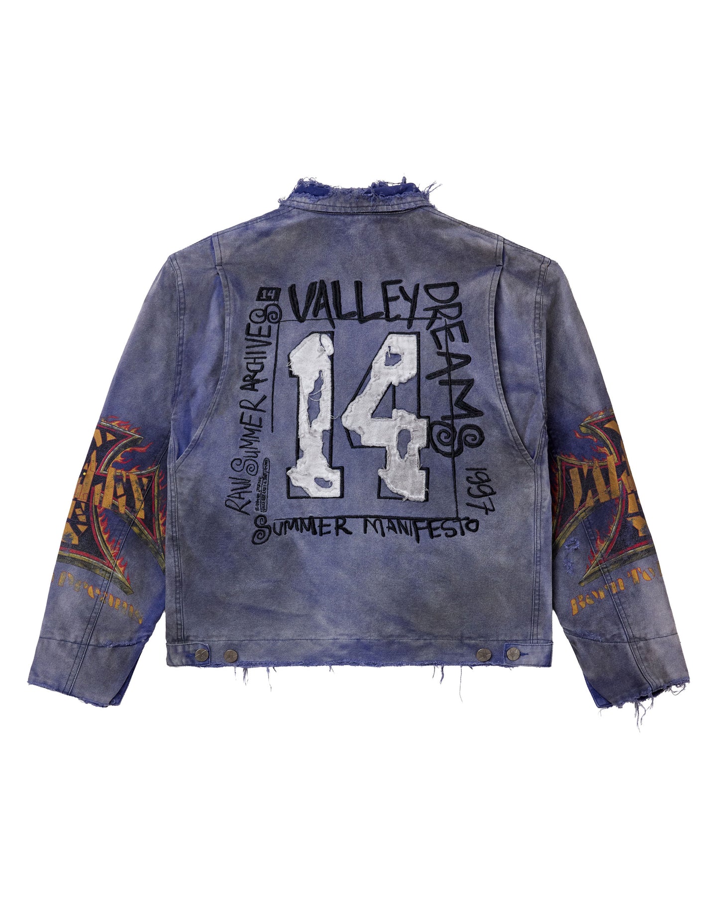 DESTRUCTION WORK JACKET [INDIGO]