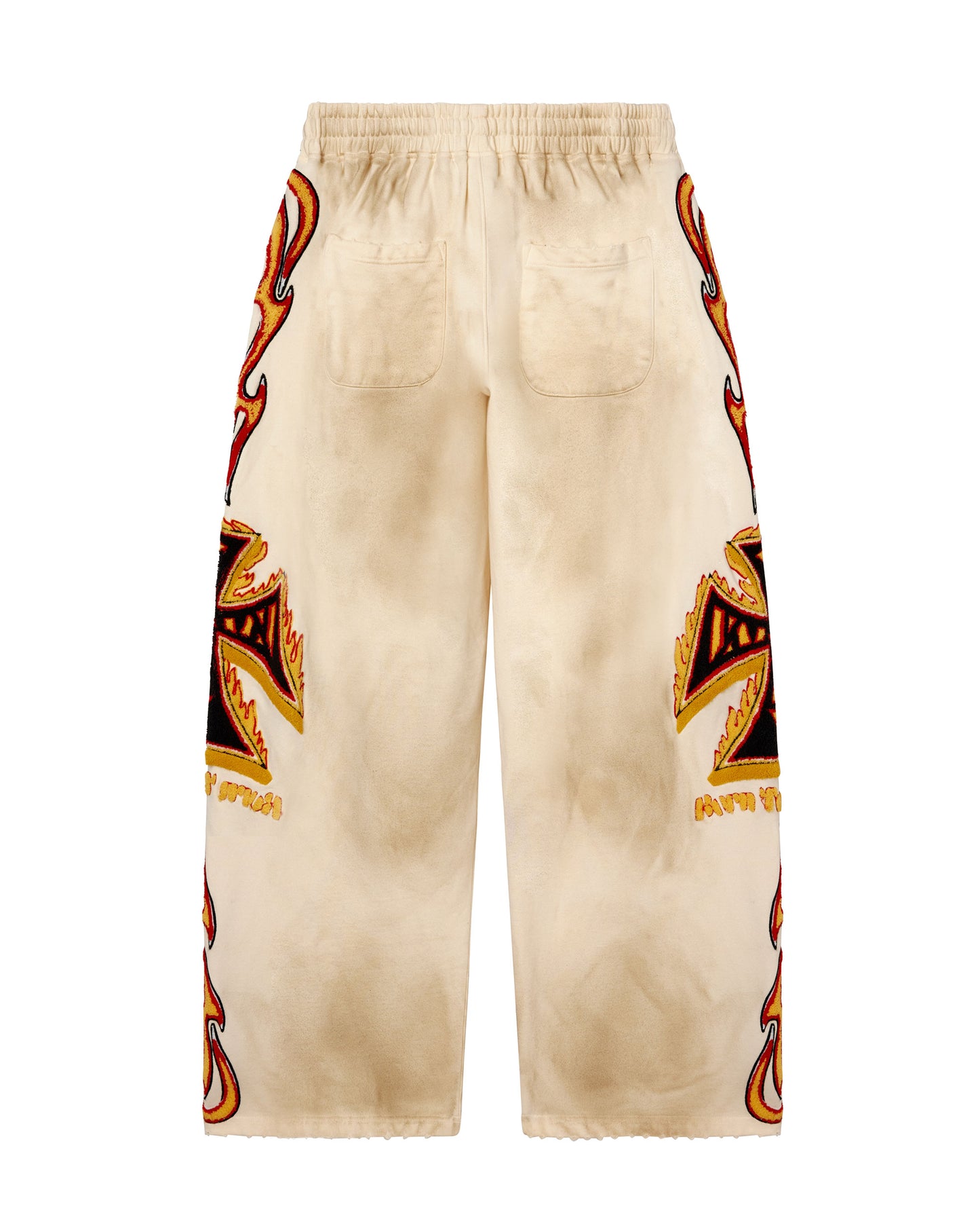 LA FLARE SWEATS [BONE]