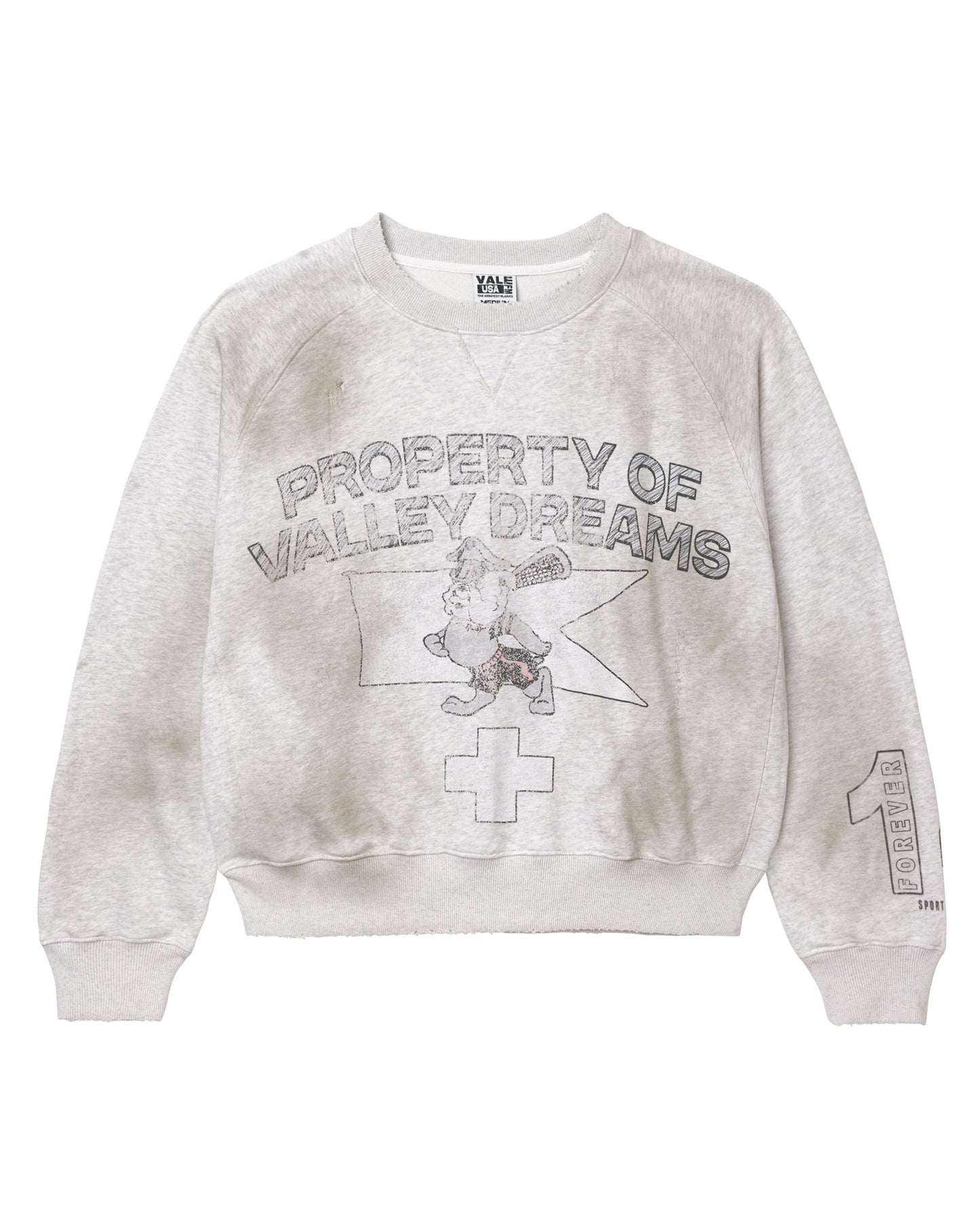 PRISON BREAK CREWNECK [GREY]