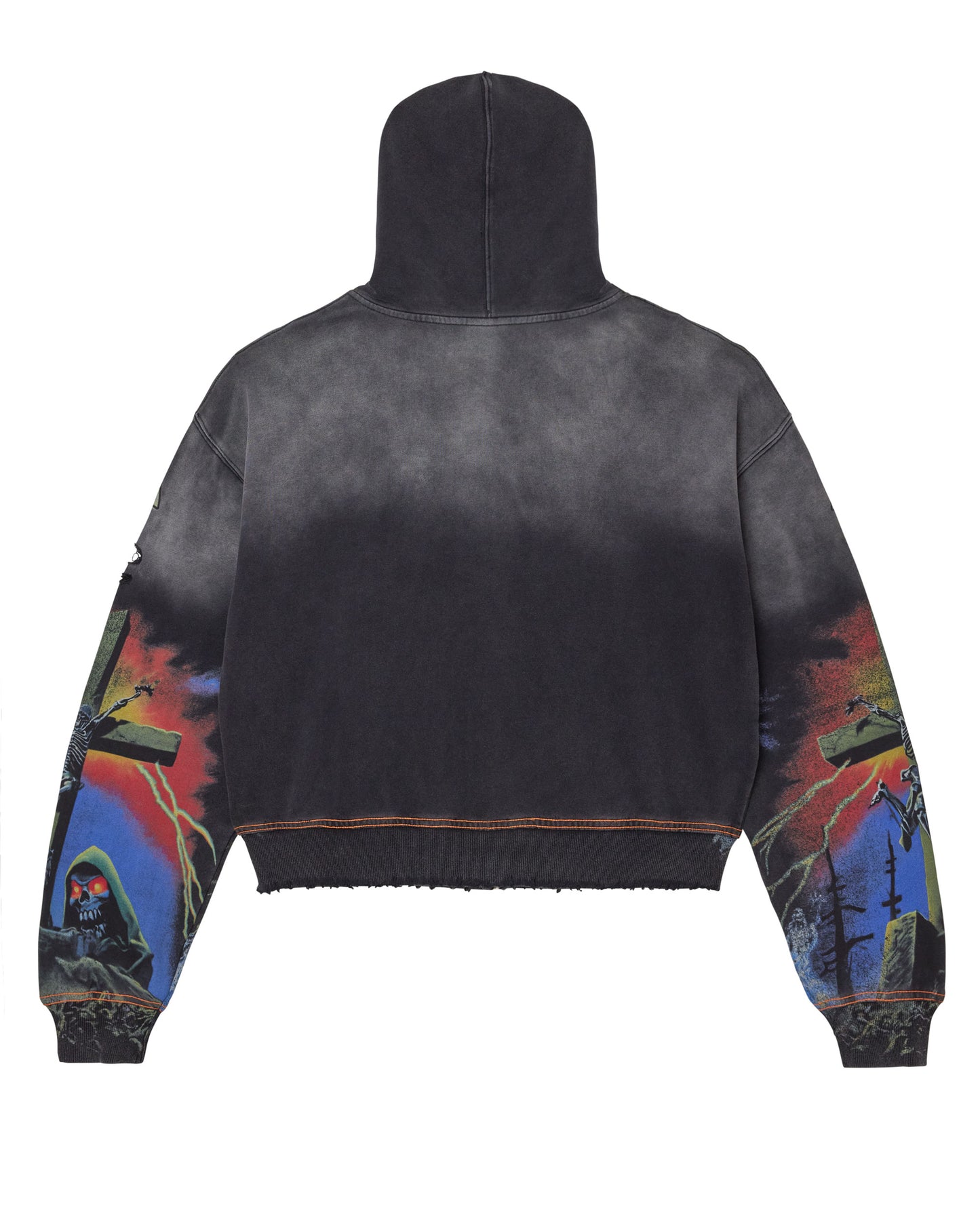 DAMNED BIG ZIP UP [BLACK]