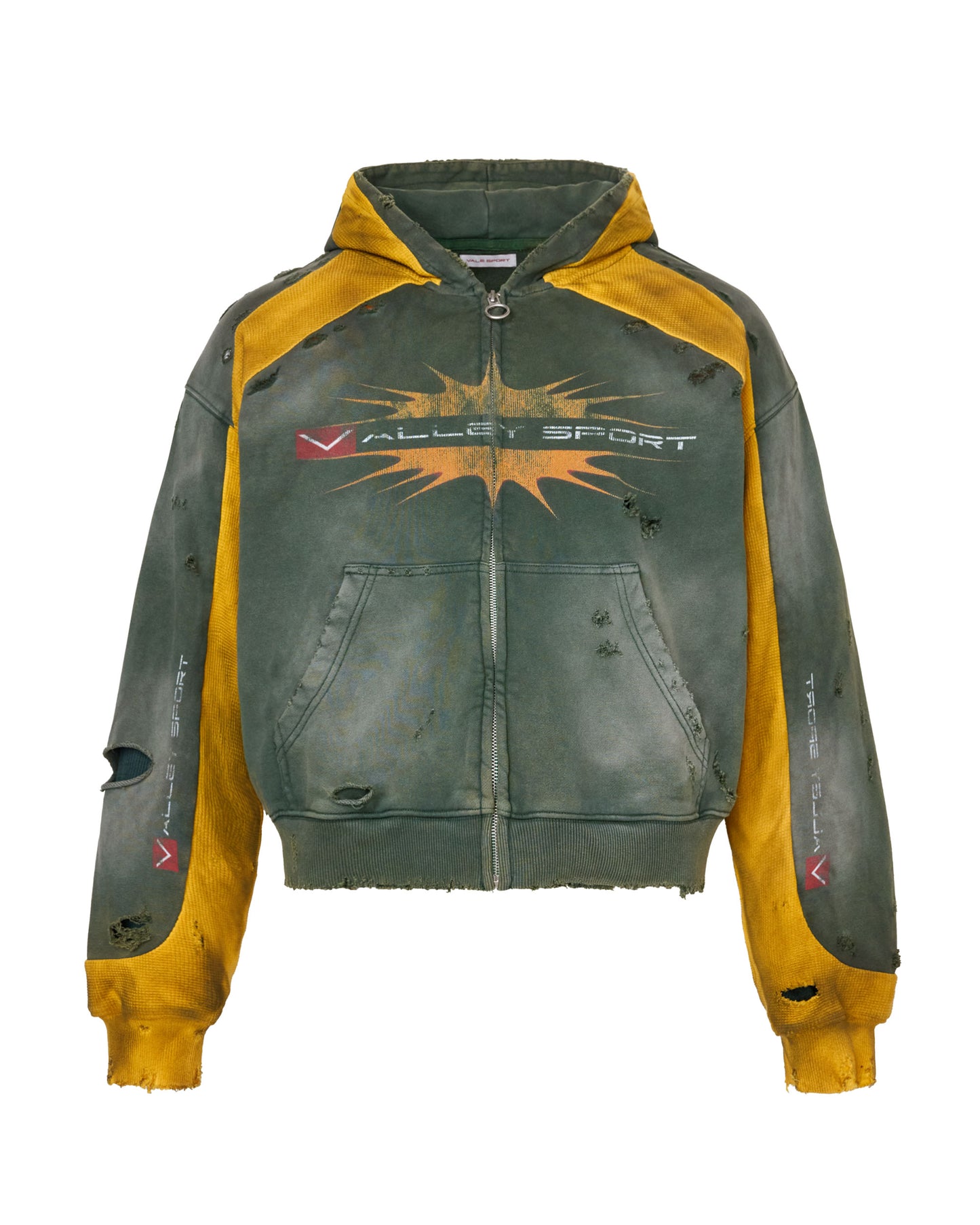 KHALIFA ZIP UP [GREEN]