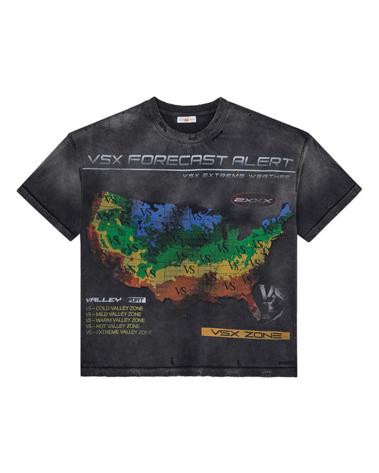 WEATHERMAN TEE [BLACK]