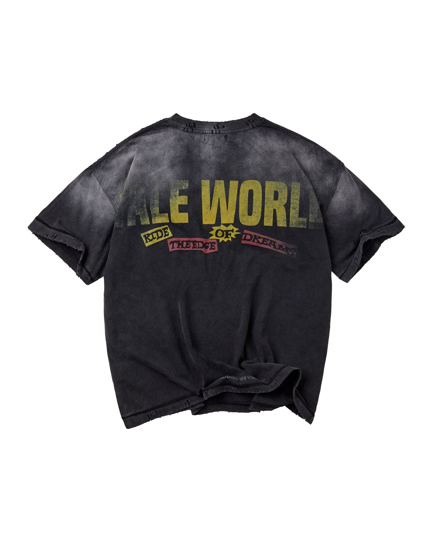 NEWSPAPER TEE [BLACK]
