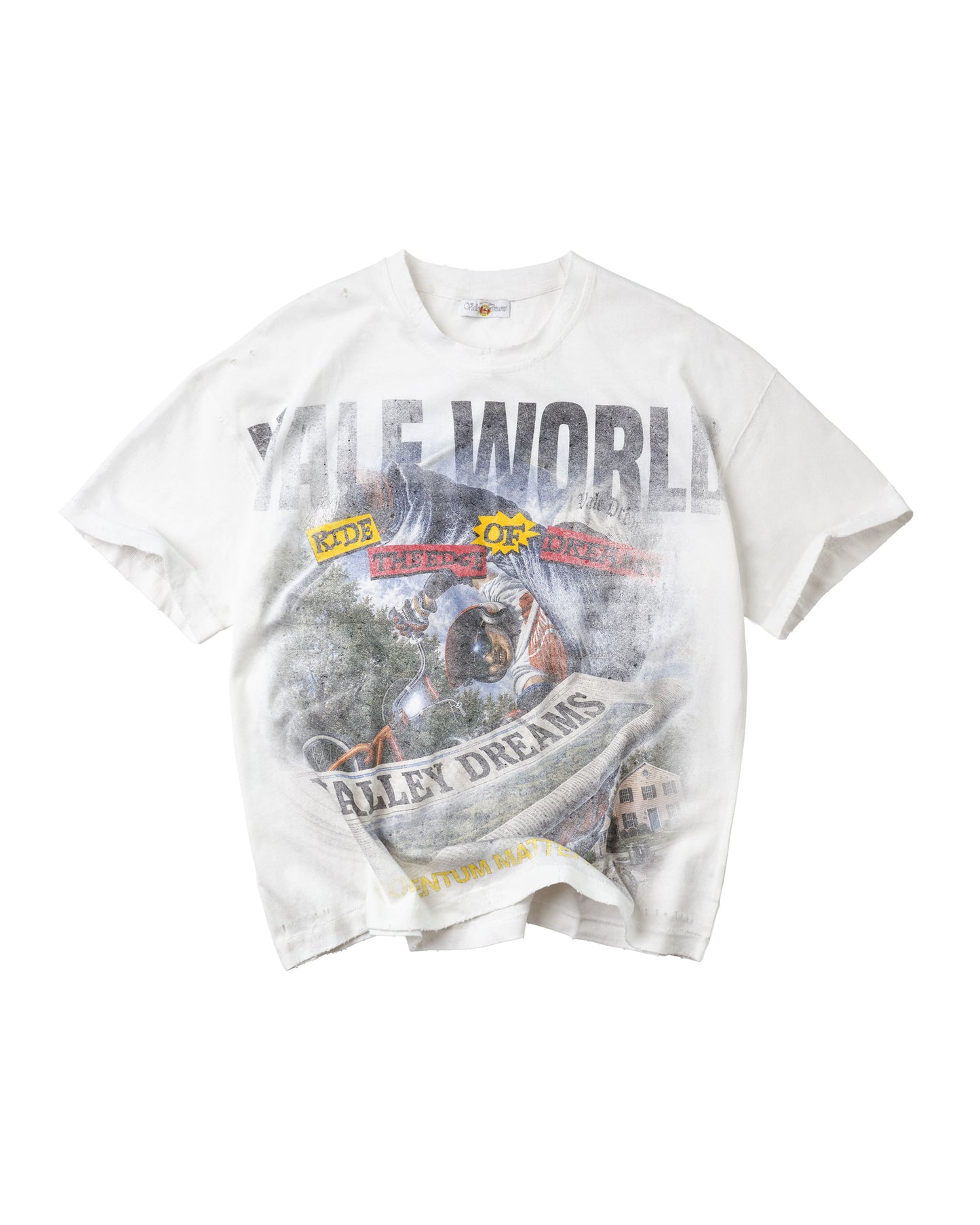 NEWSPAPER TEE [WHITE]