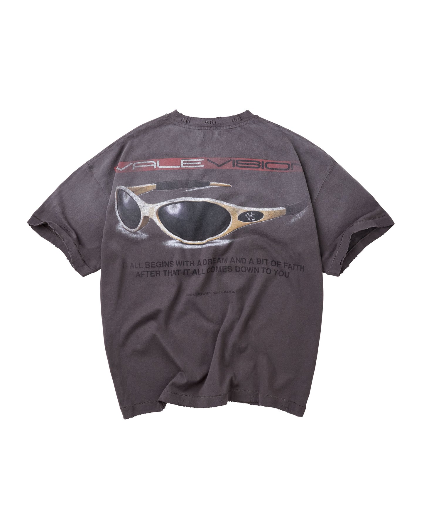 VISION TEE [CHARCOAL]