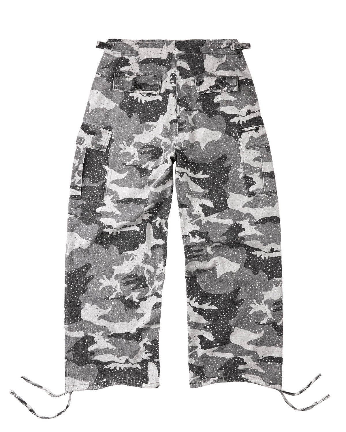 WINTER CRYSTAL CAMO CARGOS